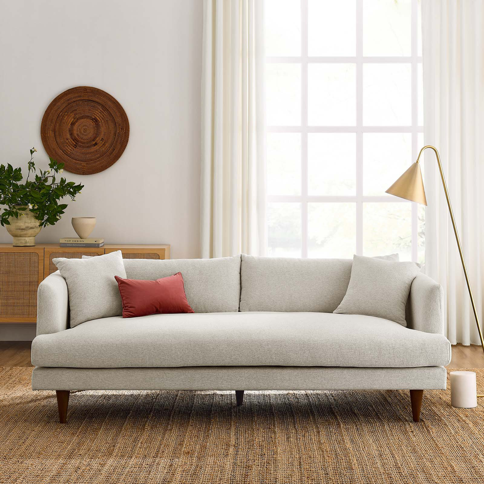 Modway Zoya 84.5'' Sofa | Wayfair
